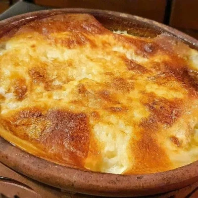 صينية بطاطس و الارز المعمر الفلاحي الاصلي باللحمة